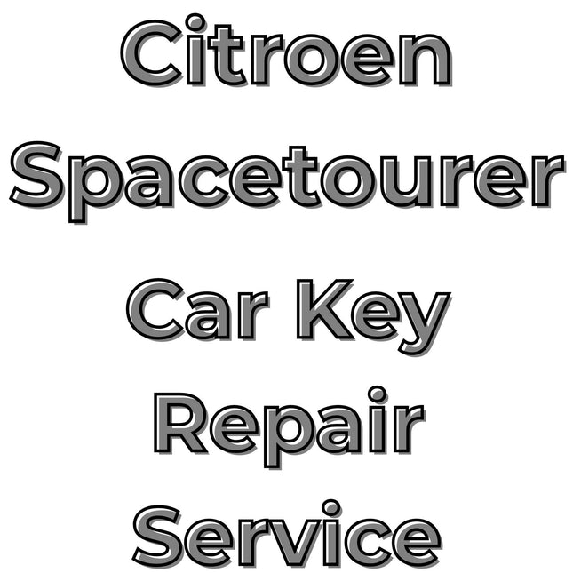 Citroen Spacetourer 2016 - 2025 Key Repair Service 3 Button Central Locking Fob
