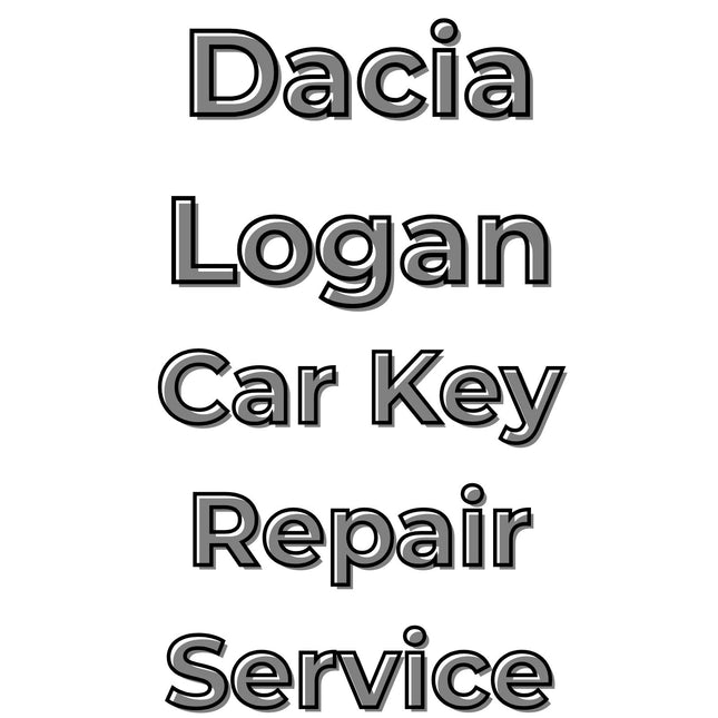 Dacia Logan 2004 - 2016 Car Key Repair Service 3 Button Central Locking Fob