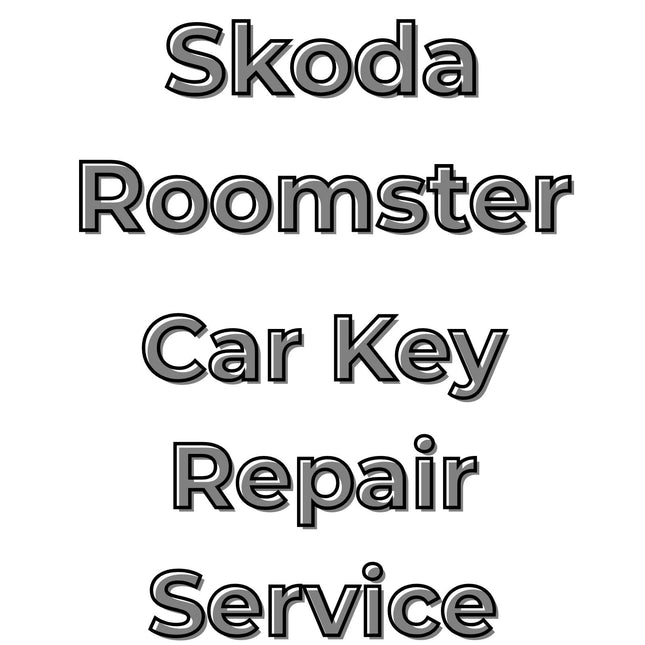 Skoda Roomster 2011 - 2015 Car Key Repair Service 3 Button Central Locking Fob