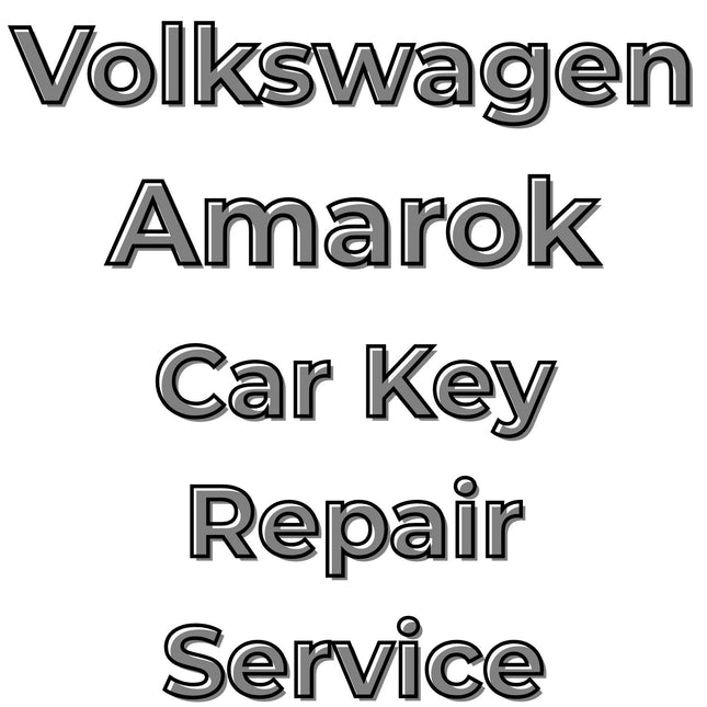 Volkswagen VW Amarok 2011 - 2022 Key Repair Service 2 Button Central Locking Fob