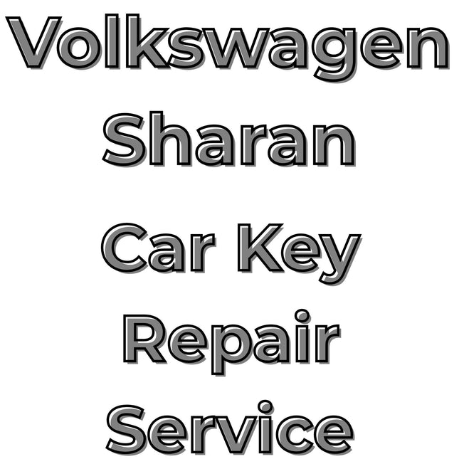 Volkswagen VW Sharan 2010 - 2020 Car Key Repair Service 4 Button Locking Fob
