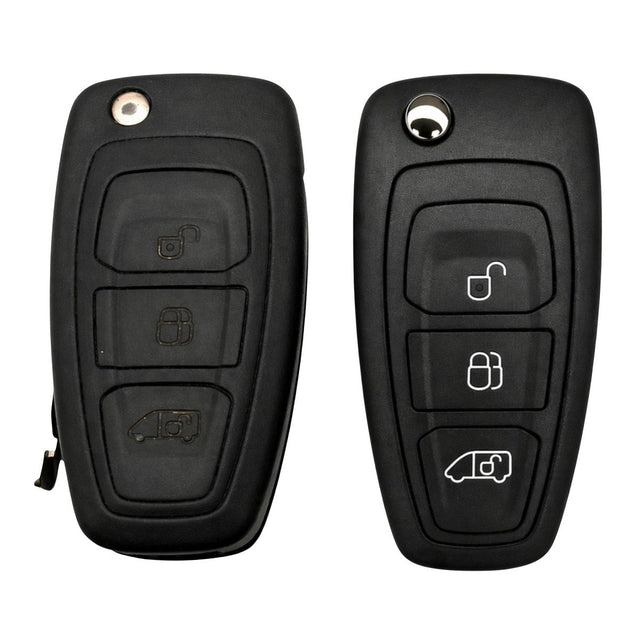 Ford car key and remote key fob repair service before and after