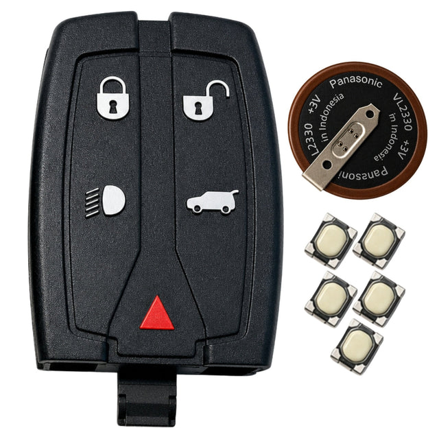Land Rover Freelander 2 DIY key repair kit with case battery and micro switches