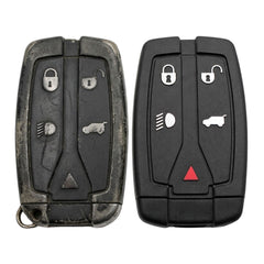 Land Rover Freelander 2 key fob before and after repair