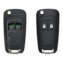 Vauxhall remote key fob before and after professional repair