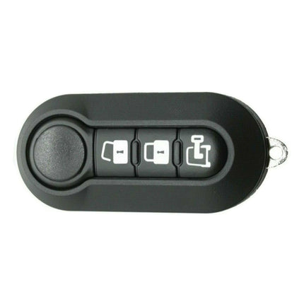 Fiat Doblo Van Key Fob Case Replacement Cover 3 Button Black Remote Repair