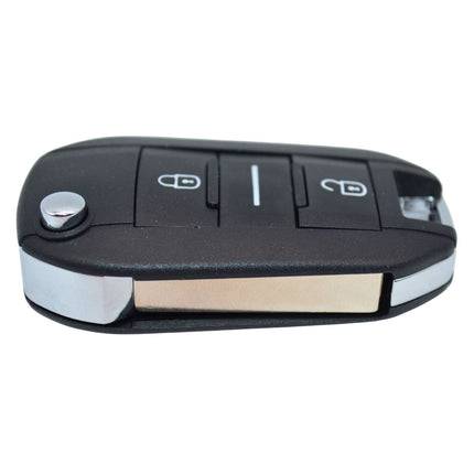 Citroen Berlingo Key Fob Cover 3 Button Smart Black Case Replacement Repair