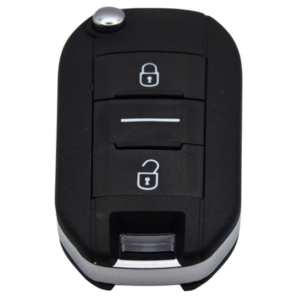 Citroen Berlingo Key Fob Cover 3 Button Smart Black Case Replacement Repair
