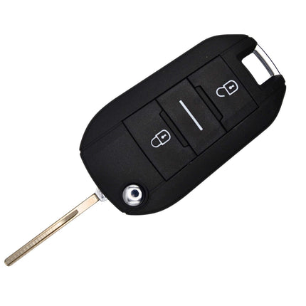 Citroen Berlingo Key Fob Cover 3 Button Smart Black Case Replacement Repair