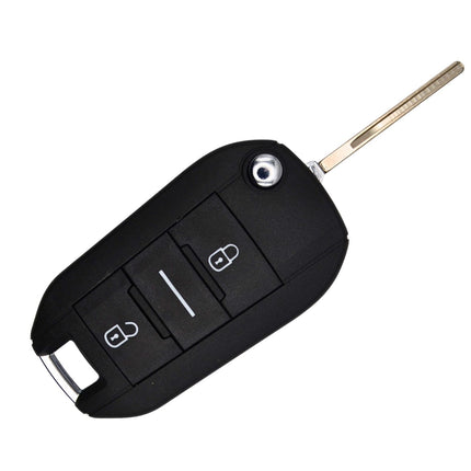 Citroen Berlingo Key Fob Cover 3 Button Smart Black Case Replacement Repair
