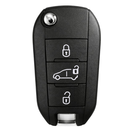 Citroen 3 button key fob with van centre button front