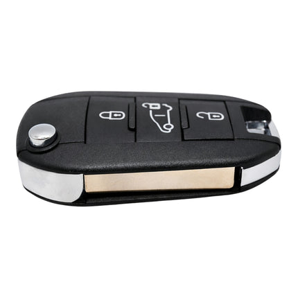 Citroen 3 button key fob with van centre button side