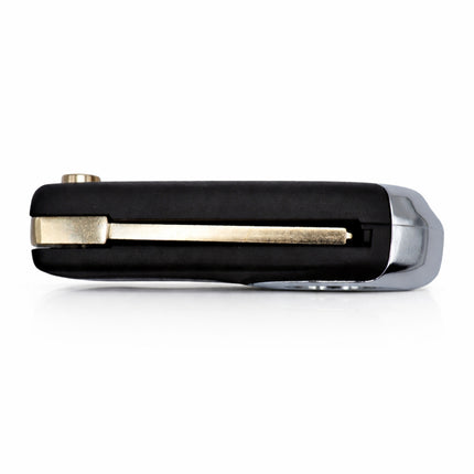Side profile of Citroen DS3 flip key fob case with key blade folded inside.