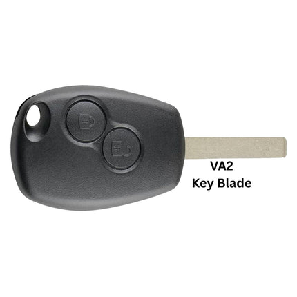 Replacement 2 Button Key Fob Case for Dacia Duster