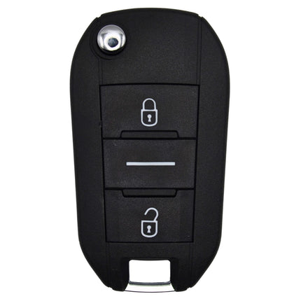 Fiat Doblo Combi Key Fob Cover 3 Button Smart Black Case Replacement Repair