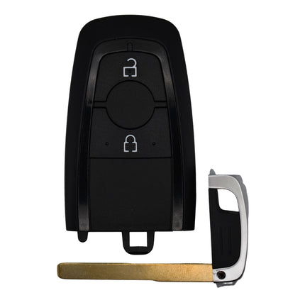 Ford Explorer Key Fob Case Replacement Cover 2 Button Smart Black Remote Repair