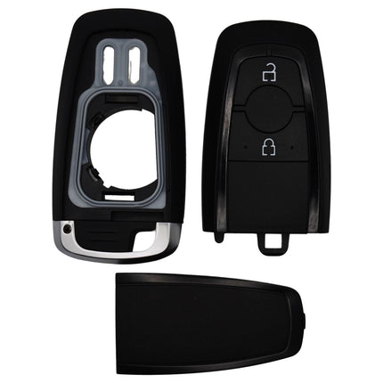 Ford Explorer Key Fob Case Replacement Cover 2 Button Smart Black Remote Repair