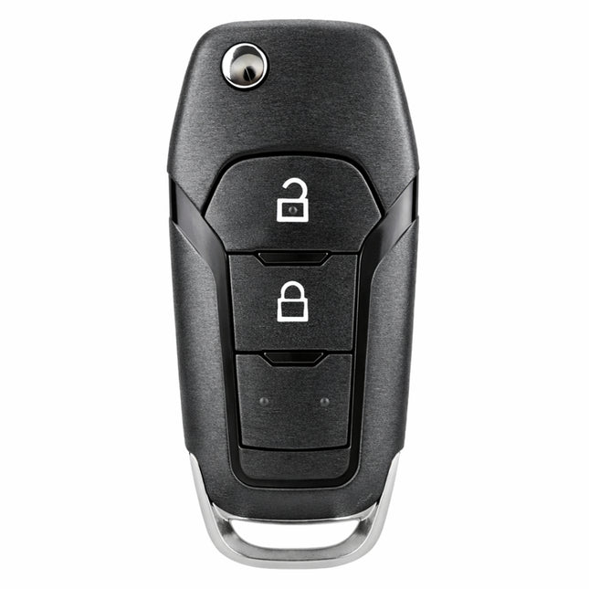 Ford Ecosport flip key front view 2 button remote key fob shell
