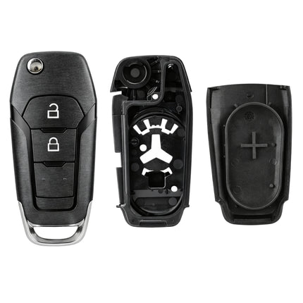 Ford flip key shell kit front case internal frame and back cover