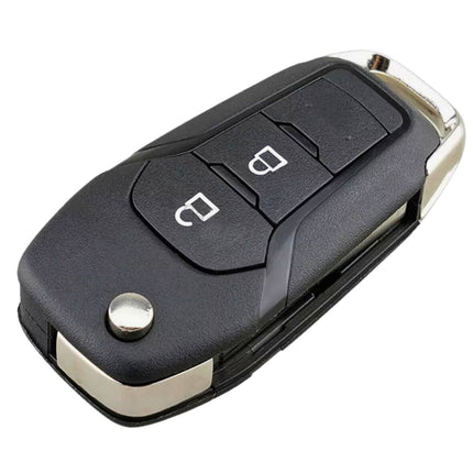 Ford KA+ Key Fob Case Replacement Cover 2 Button Flip Black Remote Repair