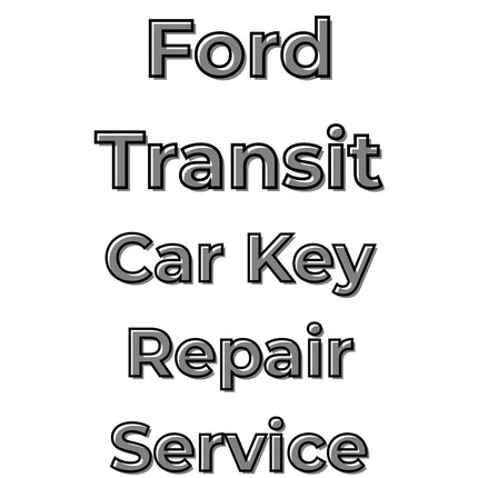 Ford Transit Van 2014 - 2025 Key Repair Service 3 Button Central Locking Fob