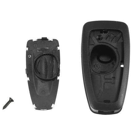 Ford Transit Key Fob Case Replacement Cover 3 Button Flip Black Remote Repair