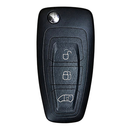 Ford B48B 2 button flip remote key repaired with new key case