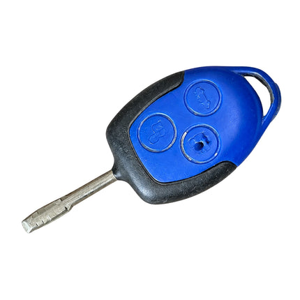 Damaged Ford B06B2 2 button flip remote key requiring repair