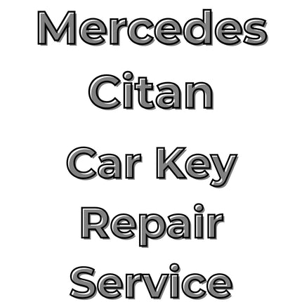 Mercedes-Benz Citan 2012 - 2020 Key Repair Service 3 Button Central Locking Fob