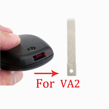 VA2 key blade 9mm fitting for Nissan remote case