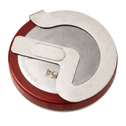 Side view of VL2020 rechargeable battery