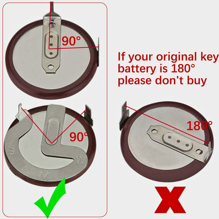 Panasonic VL2020 Key Battery for BMW 1 Series E81 E82 E87 E88 Central Locking