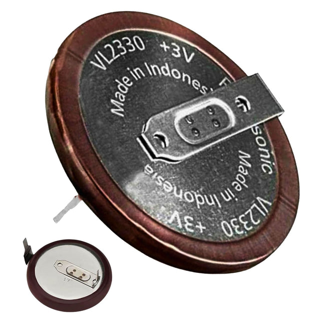 rechargeable key battery on a white background