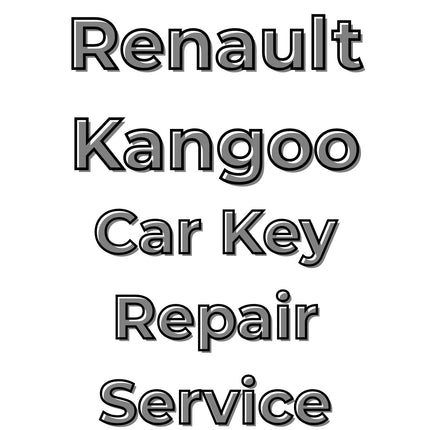 Renault Kangoo 2004 - 2021 Car Key Repair Service 3 Button Central Locking Fob