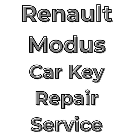 Renault Modus 2004 - 2012 Car Key Repair Service 3 Button Central Locking Fob