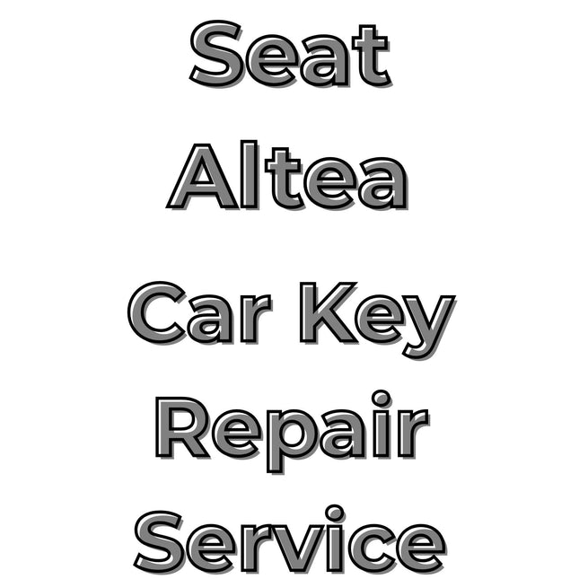 Seat Altea 2007 - 2015 Car Key Repair Service 3 Button Central Locking Fob