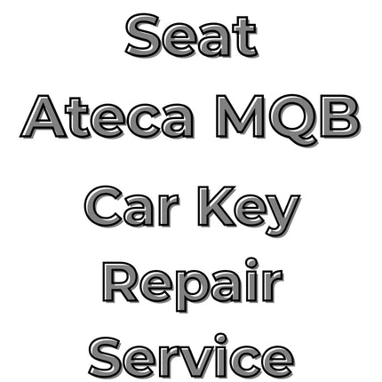 Seat Ateca 2016 - 2020 Car Key Repair Service 3 Button Central Locking Fob MQB