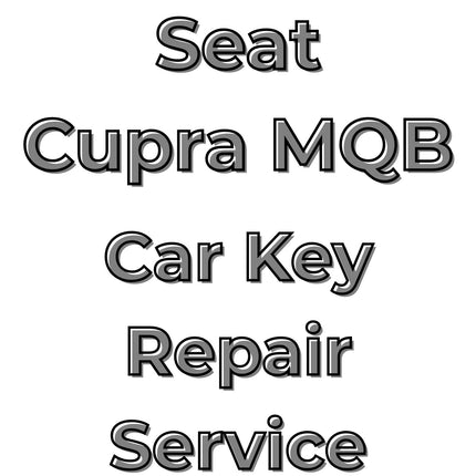Seat Cupra 2016 - 2017 Car Key Repair Service 3 Button Central Locking Fob MQB