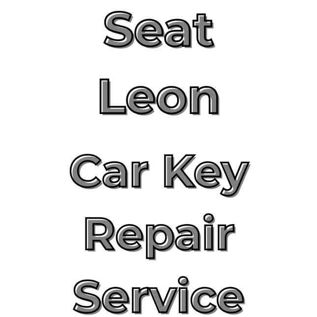 Seat Leon 2005 - 2013 Car Key Repair Service 3 Button Central Locking Fob