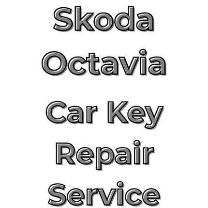 Skoda Octavia 2009 - 2014 Car Key Repair Service 3 Button Central Locking Fob