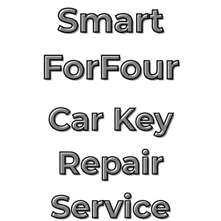 Smart ForFour 2014 - 2018 Car Key Repair Service 3 Button Central Locking Fob