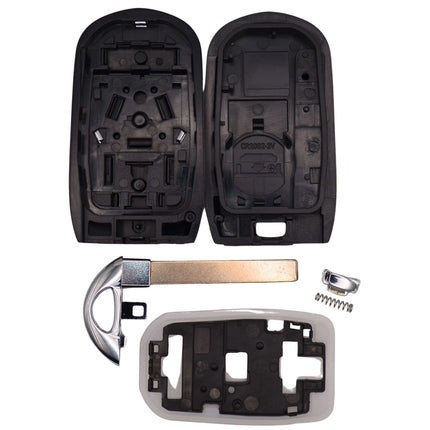 Vauxhall Insignia Key Fob Case Replacement Cover 2 Button Black Remote Repair
