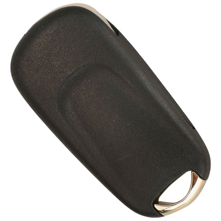 Vauxhall Astra Key Fob Case Replacement Cover 2 Button Flip Black Remote Repair