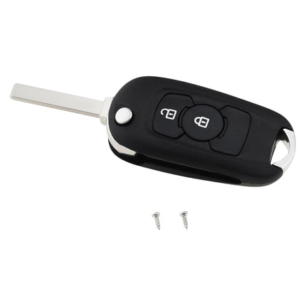 Replacement key fob shell with extended blade and fixing screws included