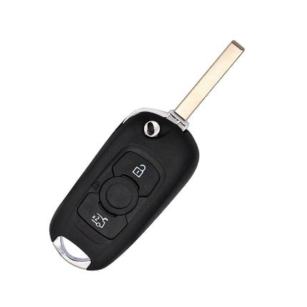Vauxhall Astra Key Fob Case Replacement Cover 3 Button Flip Black Remote Repair