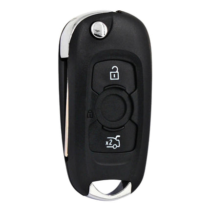 Vauxhall Astra Key Fob Case Replacement Cover 3 Button Flip Black Remote Repair