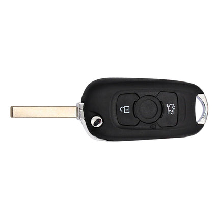Vauxhall Astra Key Fob Case Replacement Cover 3 Button Flip Black Remote Repair