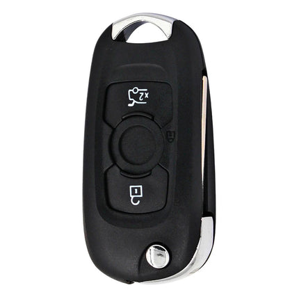 Vauxhall Astra Key Fob Case Replacement Cover 3 Button Flip Black Remote Repair