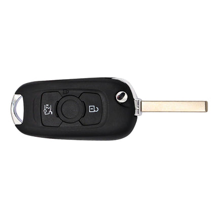 Vauxhall Astra Key Fob Case Replacement Cover 3 Button Flip Black Remote Repair