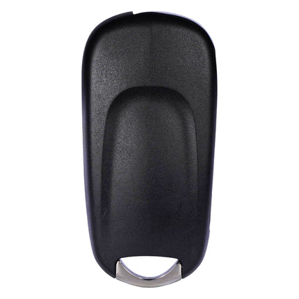 Three-button flip key shell back view